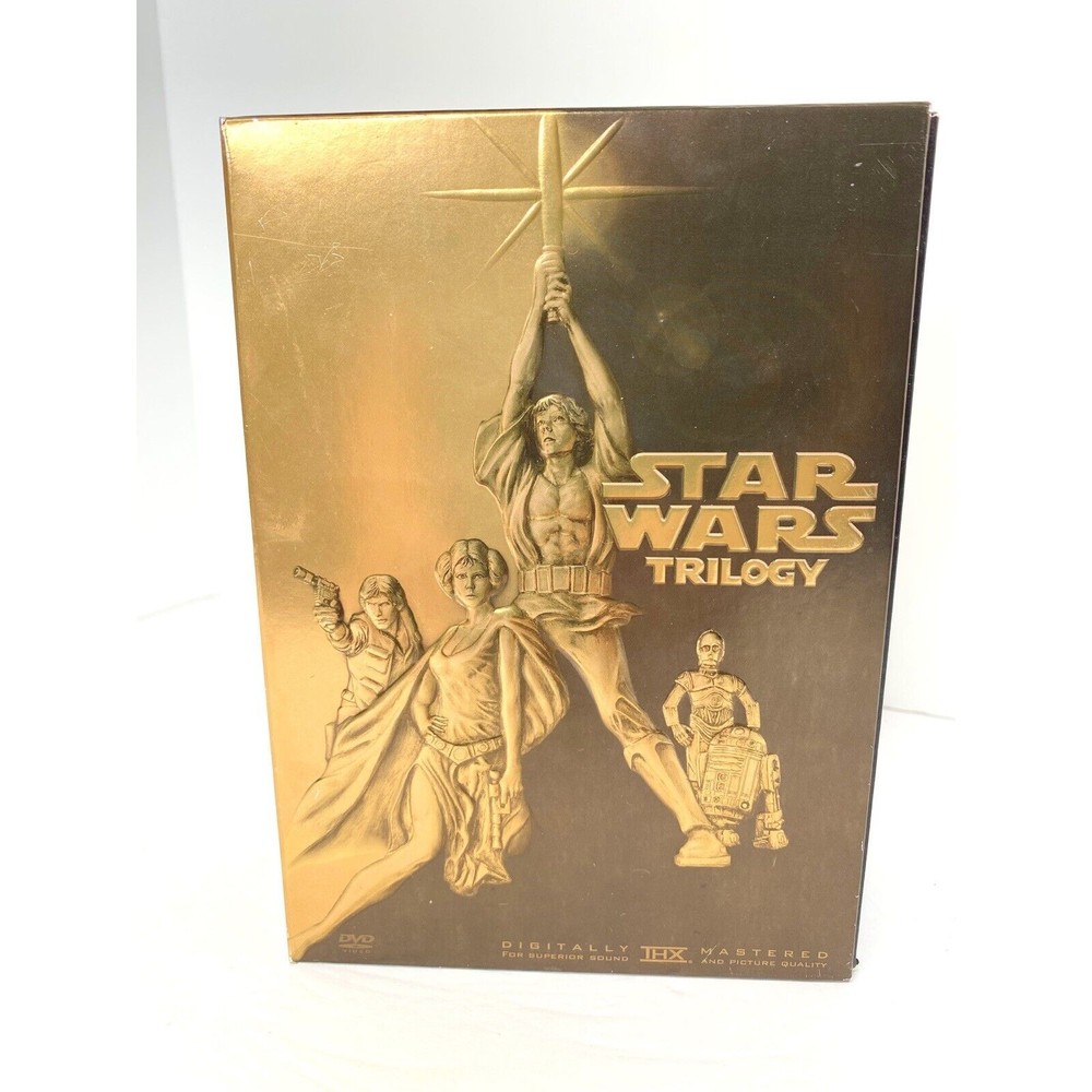 Star Wars Trilogy (DVD, 2004, 4-Disc Set, Full Screen)